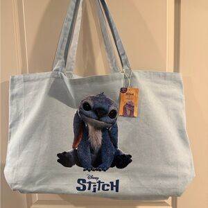 Primark Disney Stitch Extra Large Canvas Tote Bag